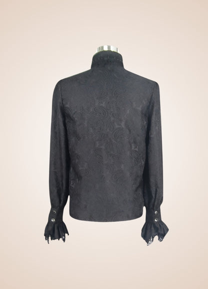 Men's Gothic Pattern Shirt - Steampunk Australia