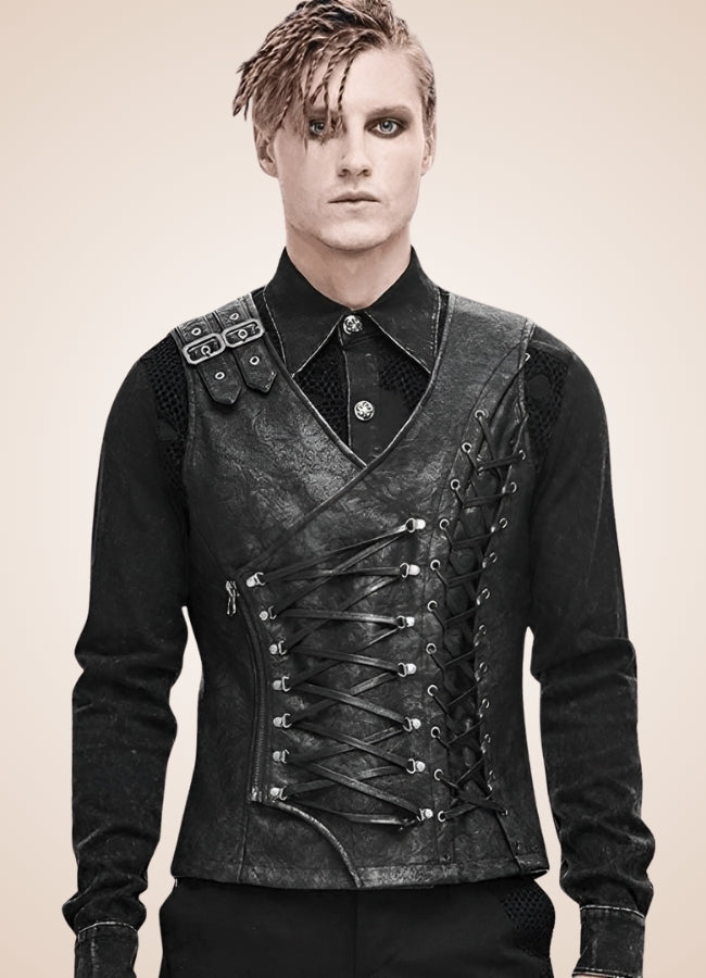 Men's Gothic Punk Corset - Steampunk Australia