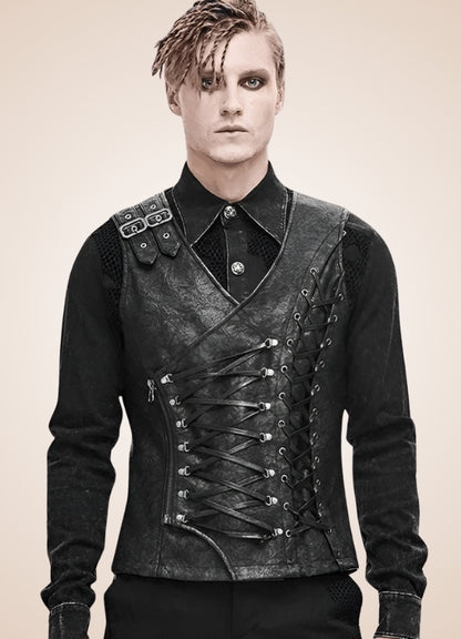Men's Gothic Punk Corset - Steampunk Australia