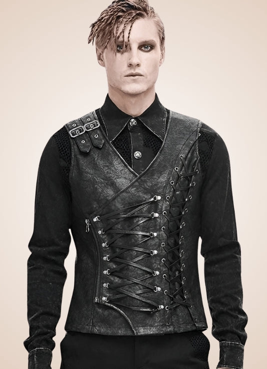 Men's Gothic Punk Corset - Steampunk Australia