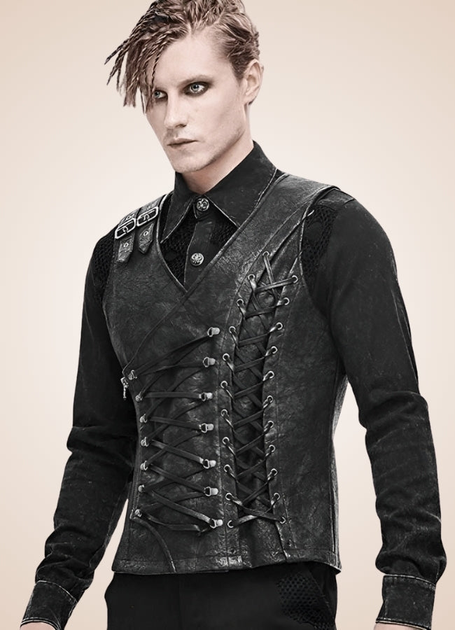 Men's Gothic Punk Corset - Steampunk Australia