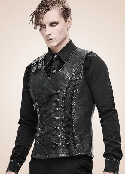 Men's Gothic Punk Corset - Steampunk Australia