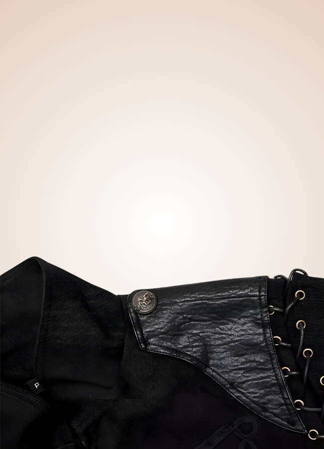 Men's Gothic Punk Jacket - Steampunk Australia