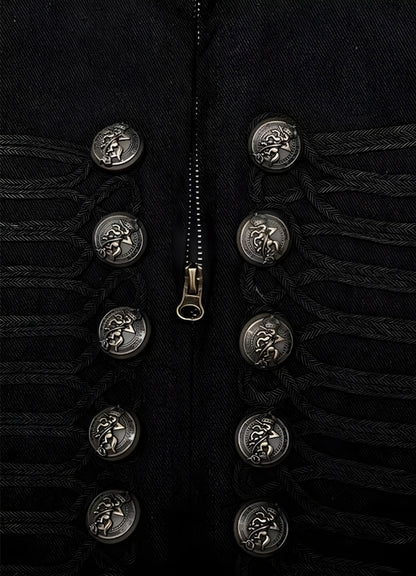 Men's Gothic Punk Jacket - Steampunk Australia