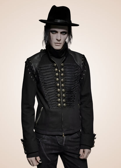 Men's Gothic Punk Jacket - Steampunk Australia