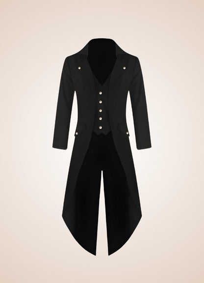 Men's Gothic Victorian Tailcoat - Steampunk Australia