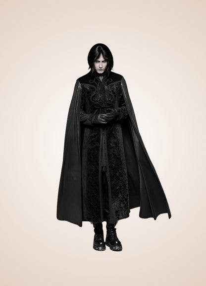 Men's Gothic Winter Jacket - Steampunk Australia