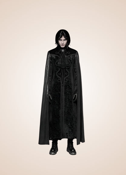 Men's Gothic Winter Jacket - Steampunk Australia