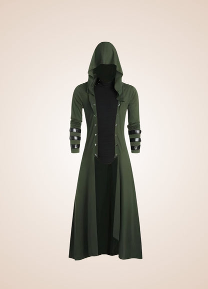 Men's Long Steampunk Redingote - Steampunk Australia