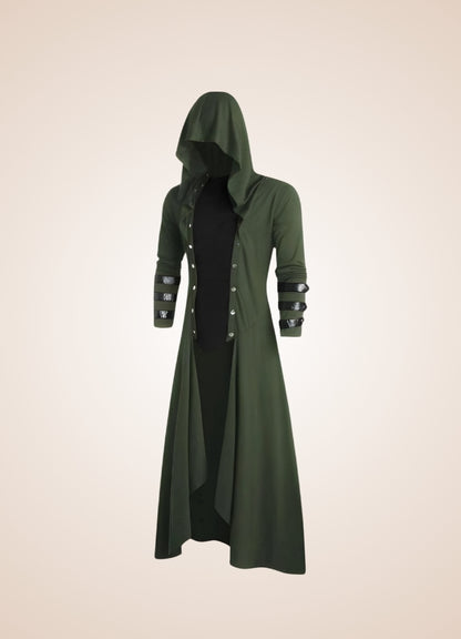 Men's Long Steampunk Redingote - Steampunk Australia