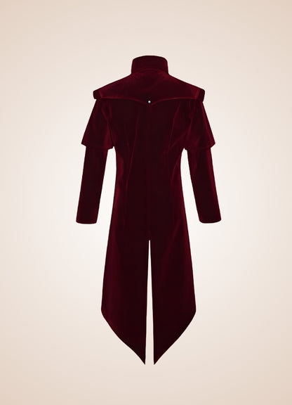 Men's Medieval Steampunk Trench Coat - Steampunk Australia