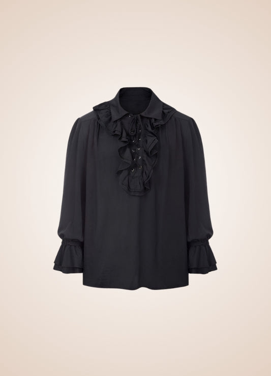 Men's Pirate Ruffles Shirt - Steampunk Australia