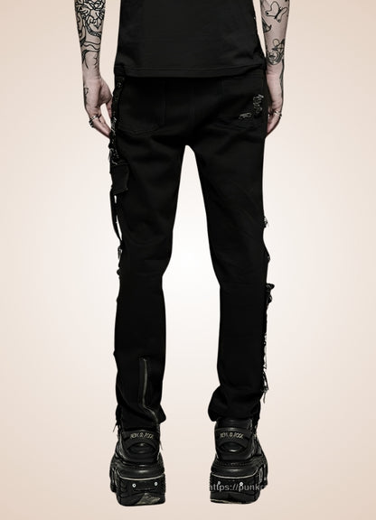 Men's Punk Rock Trousers - Steampunk Australia