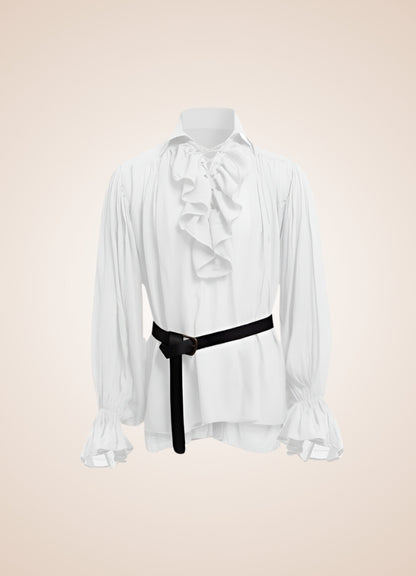 Men's Ruffled Pirate Shirt - Steampunk Australia