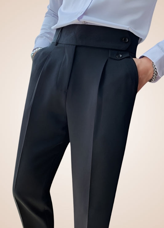 Men's Steampunk High Waist Pants - Steampunk Australia