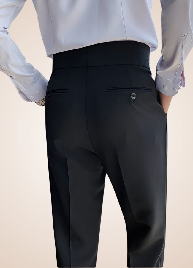 Men's Steampunk High Waist Pants - Steampunk Australia