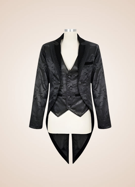Men's Steampunk Jacket With Tailcoat - Steampunk Australia