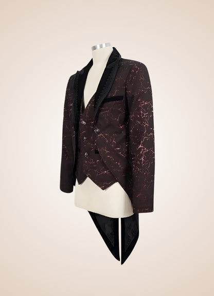 Men's Steampunk Jacket With Tailcoat - Steampunk Australia