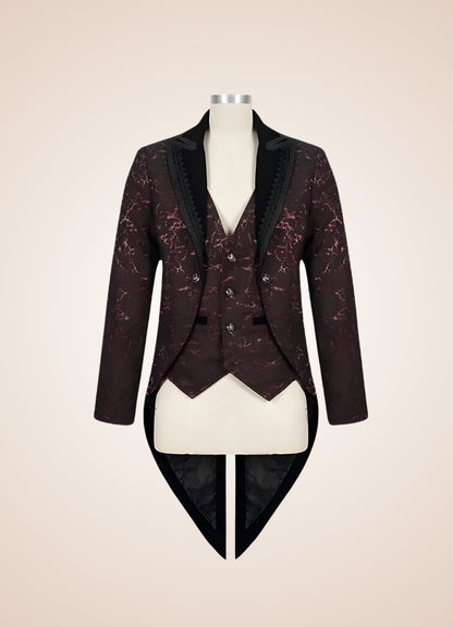 Men's Steampunk Jacket With Tailcoat - Steampunk Australia