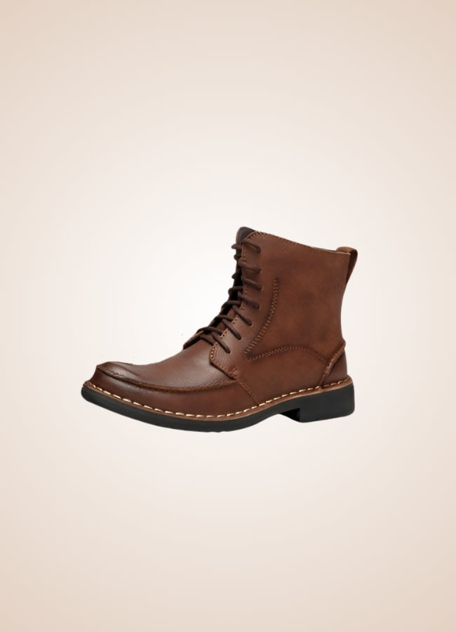 Men's Steampunk Leather Boots - Steampunk Australia