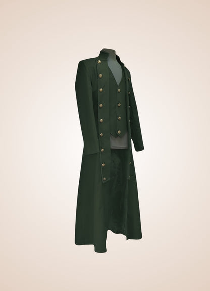 Men's Steampunk Long Coat - Steampunk Australia