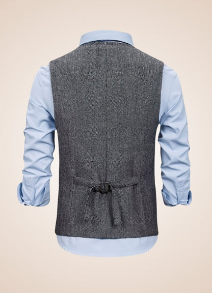 Men's Steampunk Pocket Vest - Steampunk Australia