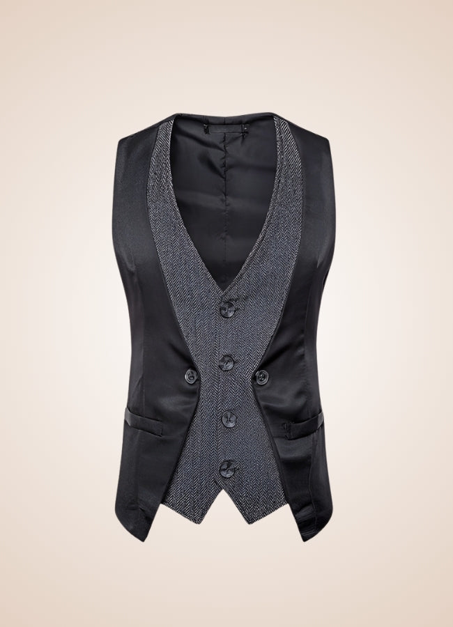 Men's Steampunk Vintage Vest - Steampunk Australia