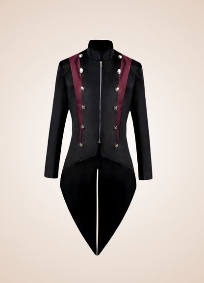 Men's Velvet Tailcoat - Steampunk Australia