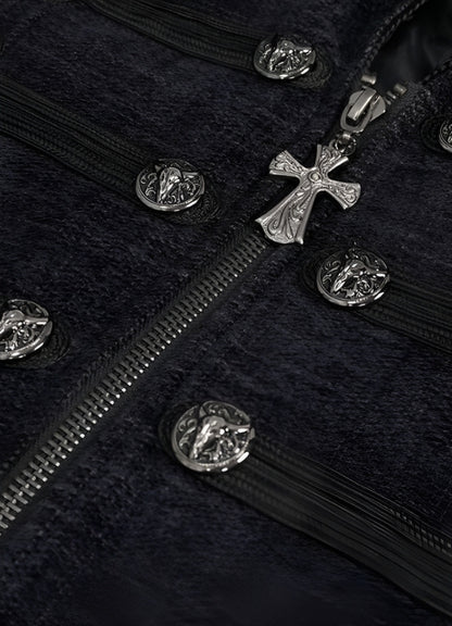 Men's Victorian Black Coat - Steampunk Australia