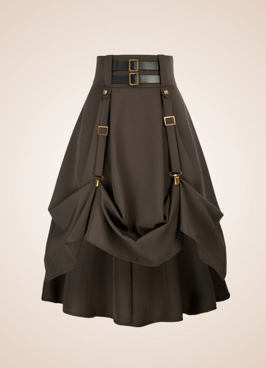Pirate Straps Steampunk Skirt - Steampunk Australia