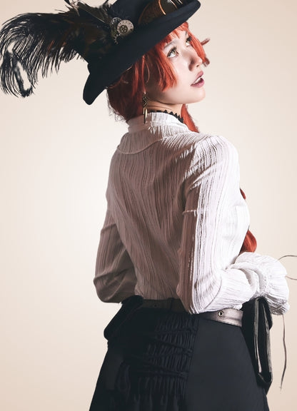 Pleated Steampunk Shirt - Steampunk Australia
