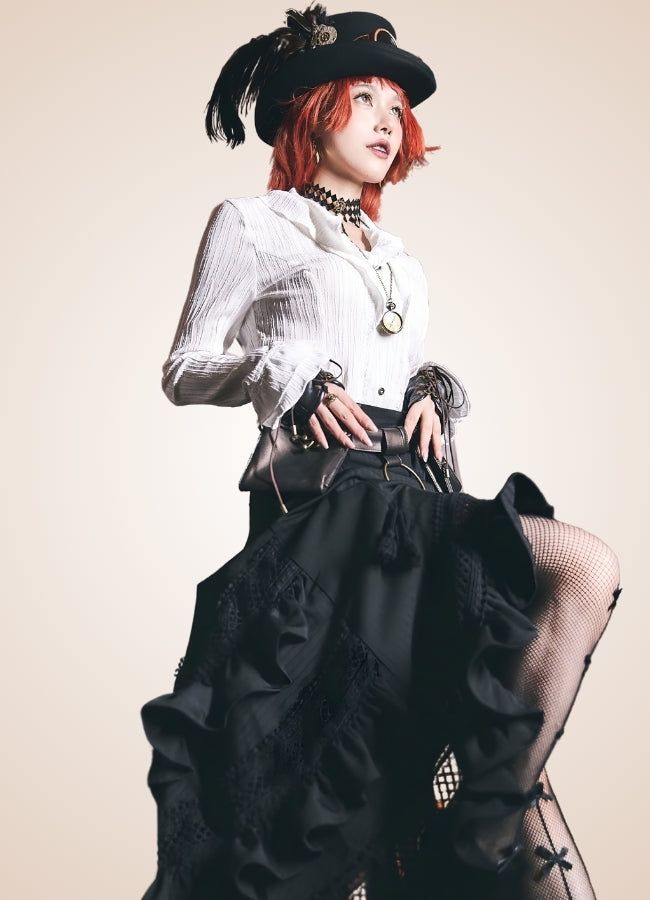 Pleated Steampunk Shirt - Steampunk Australia