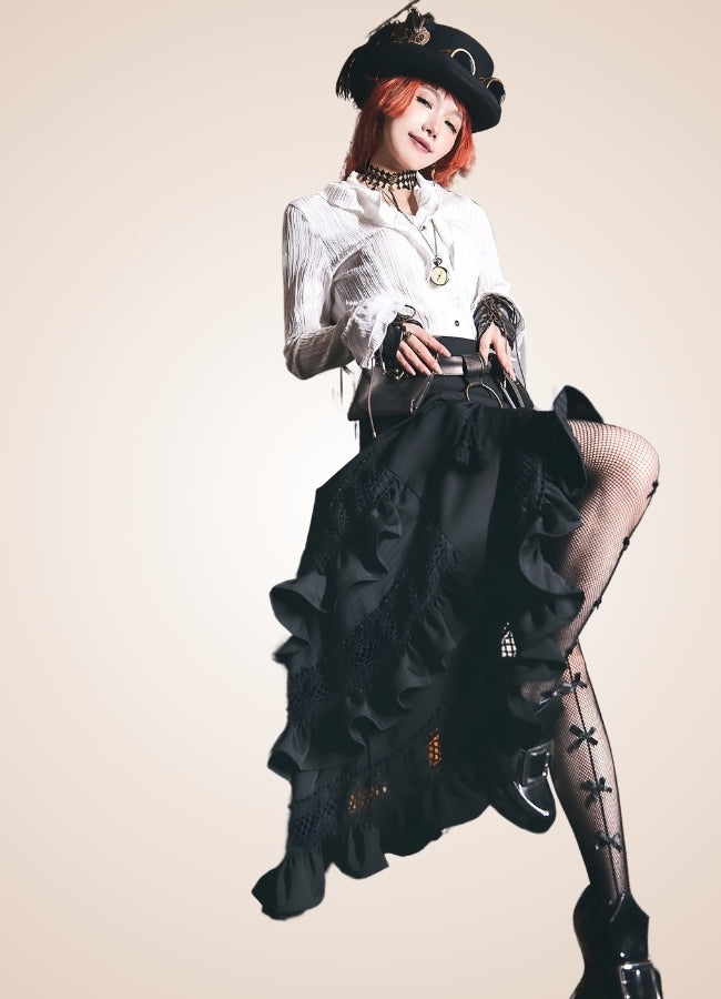 Pleated Steampunk Shirt - Steampunk Australia