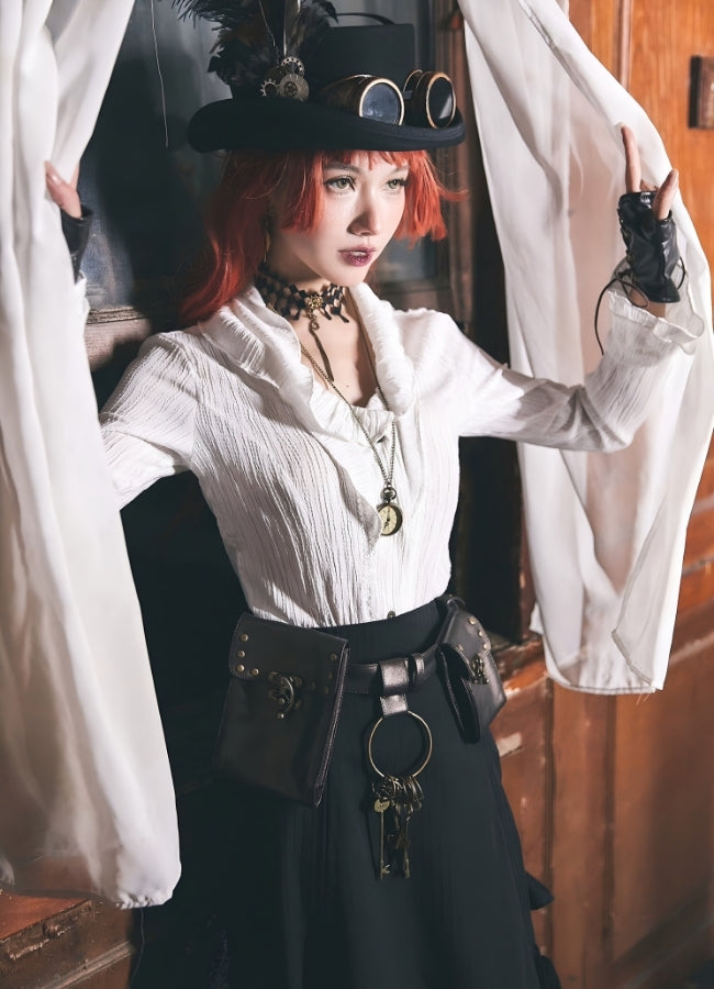 Pleated Steampunk Shirt - Steampunk Australia