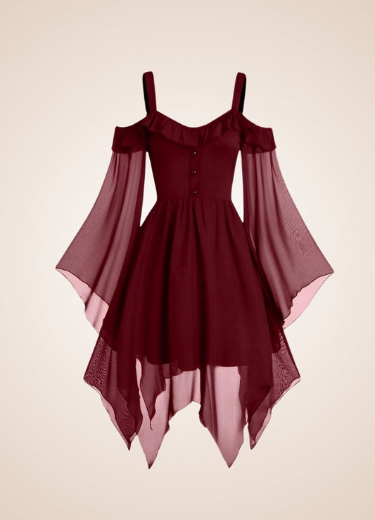 Red Victorian Steampunk Dress - Steampunk Australia
