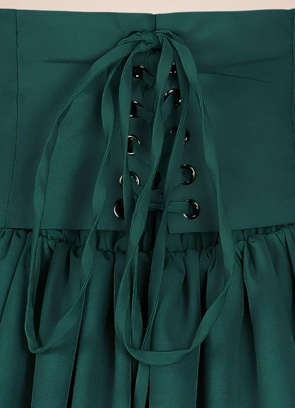 Retro High Waist Steampunk Skirt - Steampunk Australia