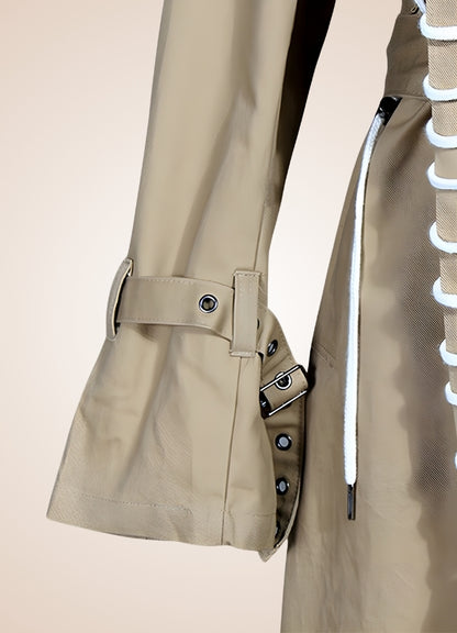 Sewed Steampunk Trench Coat - Steampunk Australia