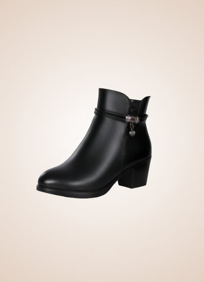 Soft Leather Women's Ankle Boots - Steampunk Australia