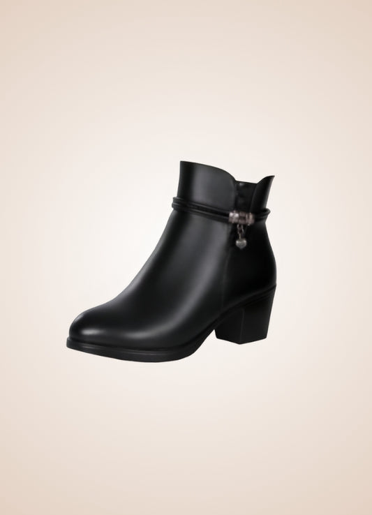 Soft Leather Women's Ankle Boots - Steampunk Australia