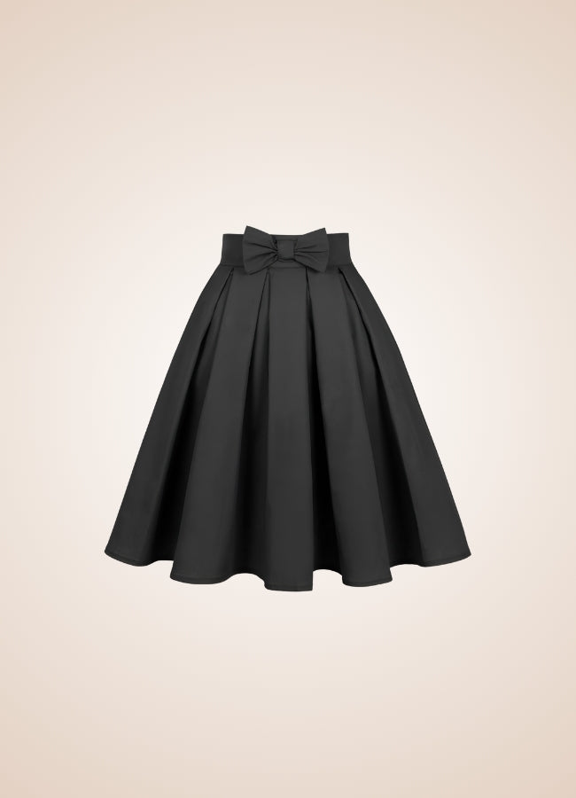 Solid Color Ribbon Mini Skirt - Steampunk Australia