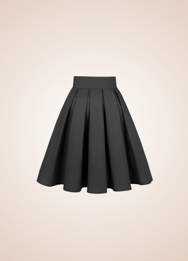 Solid Color Ribbon Mini Skirt - Steampunk Australia