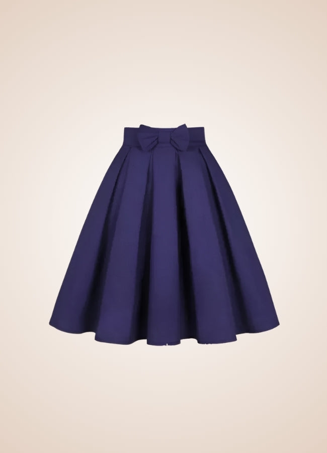 Solid Color Ribbon Mini Skirt - Steampunk Australia