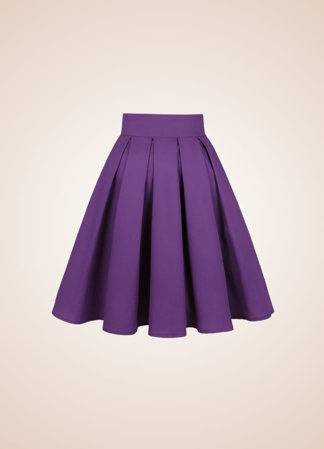 Solid Color Ribbon Mini Skirt - Steampunk Australia