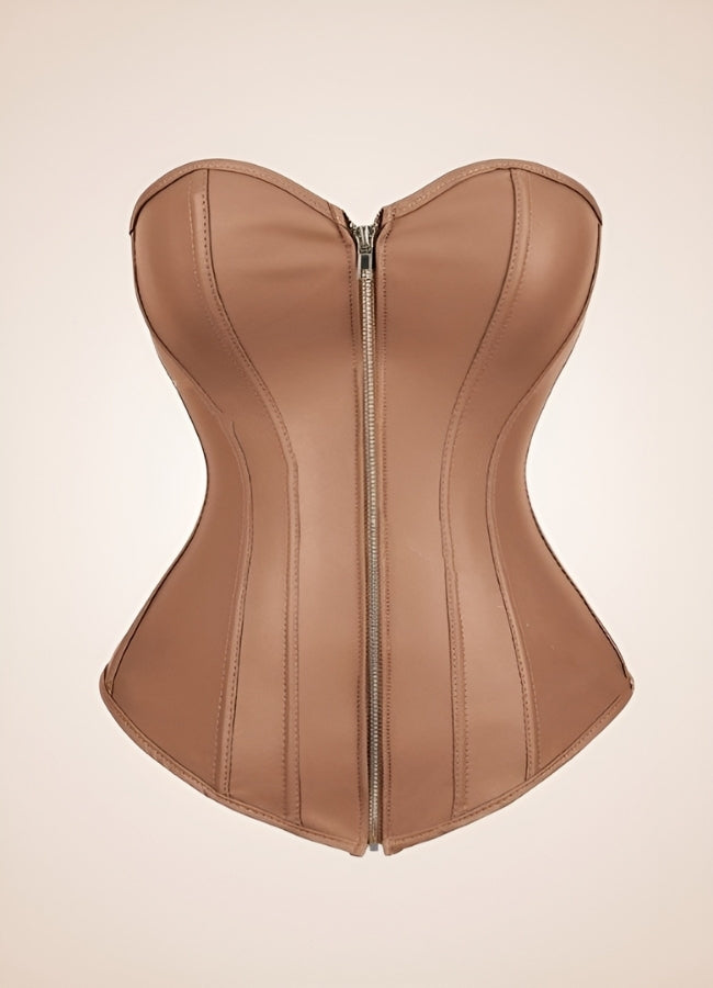 Solid Color Steampunk Corset - Steampunk Australia