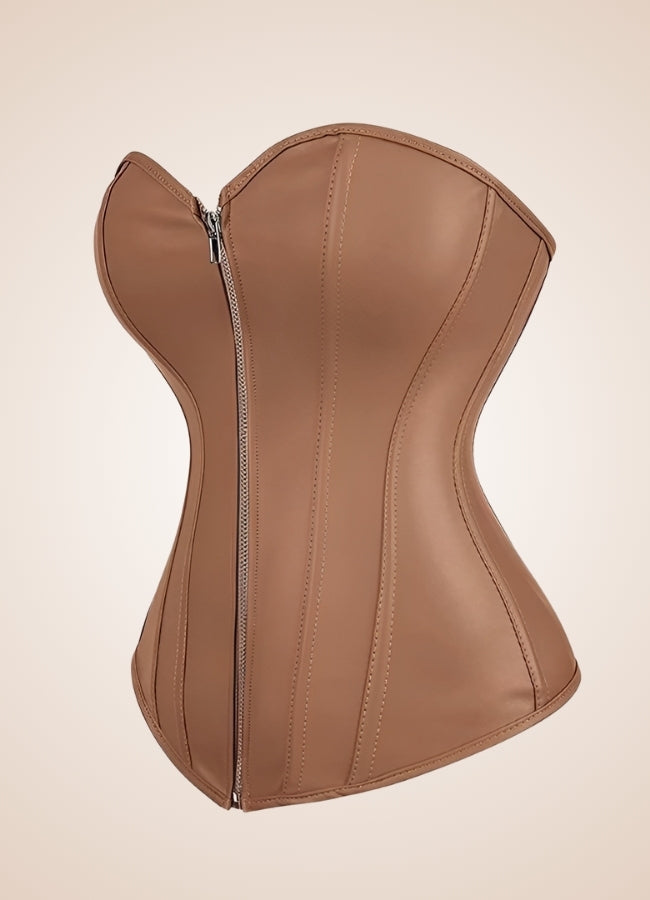 Solid Color Steampunk Corset - Steampunk Australia