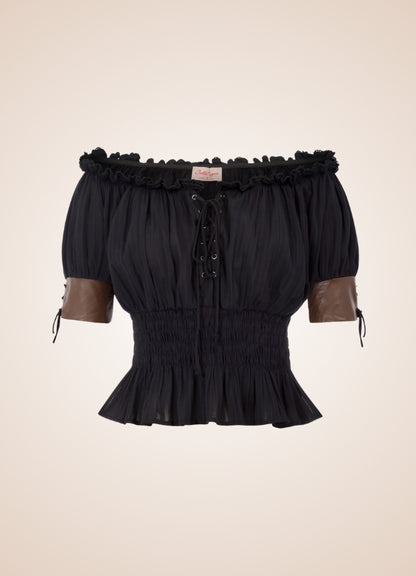 Steampunk Bare Shoulders Shirt - Steampunk Australia