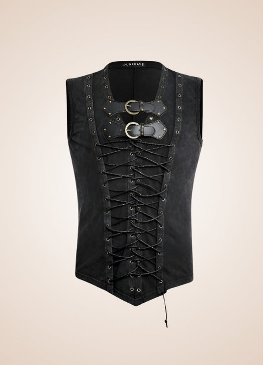 Steampunk Belt Buckle Corset - Steampunk Australia