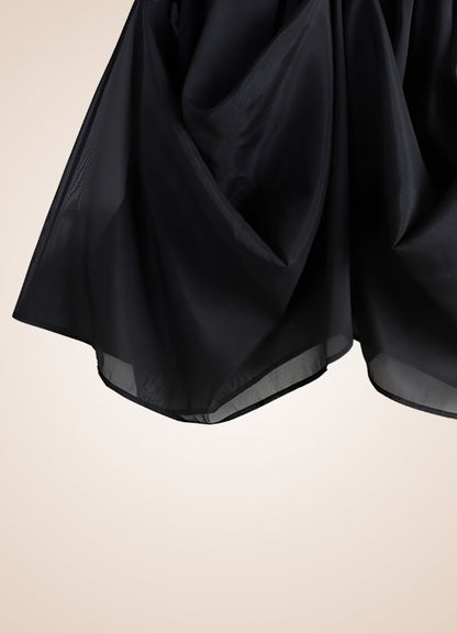 Steampunk Black Spring Skirt - Steampunk Australia