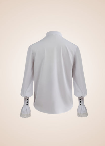 Steampunk British Style Ruffle Shirt - Steampunk Australia