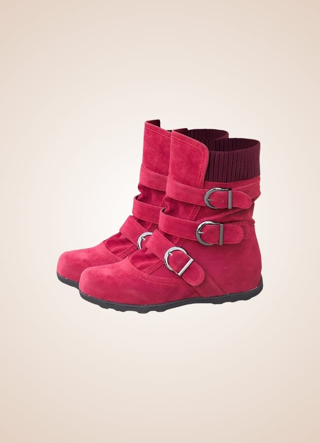 Steampunk Buckle Ankle Boots - Steampunk Australia